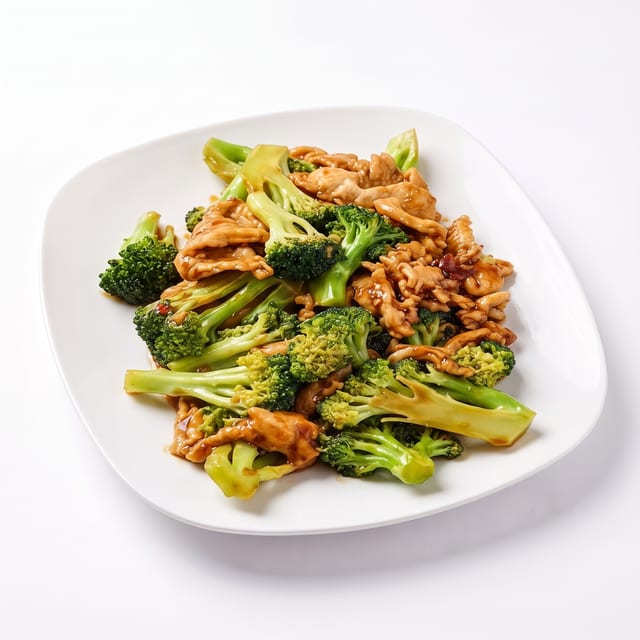 Chicken with Broccoli.